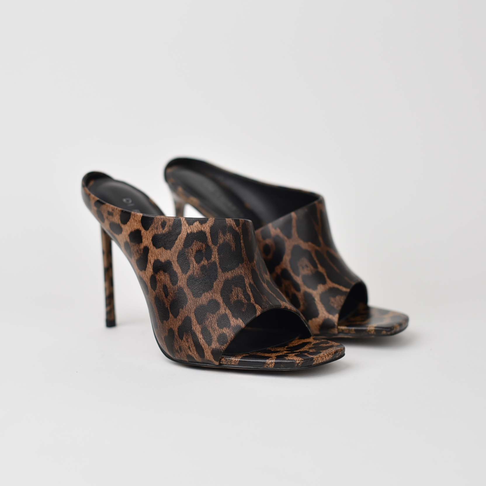 Leopard Print Statement Heels J0-23