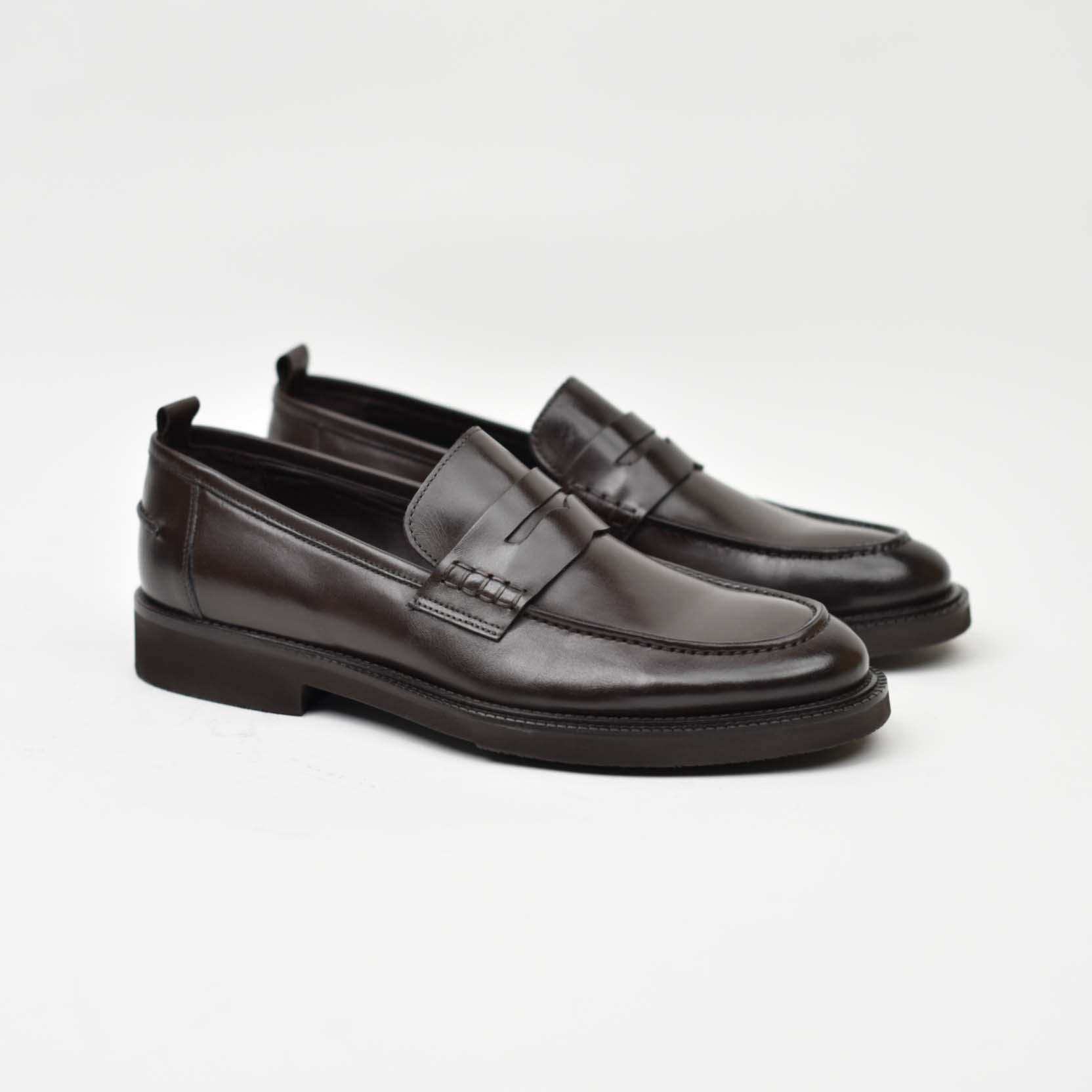 Penny Loafer-Dark Brown 265-04K