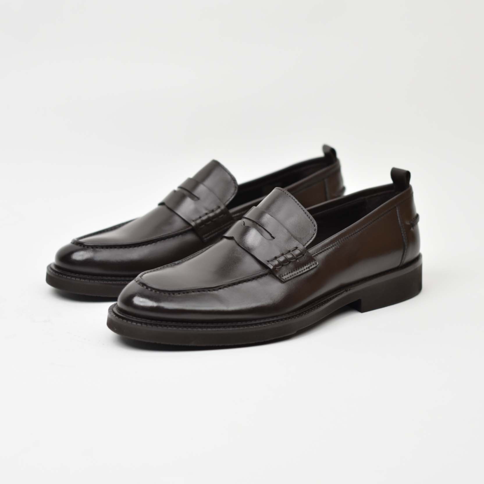 Penny Loafer-Dark Brown 265-04K