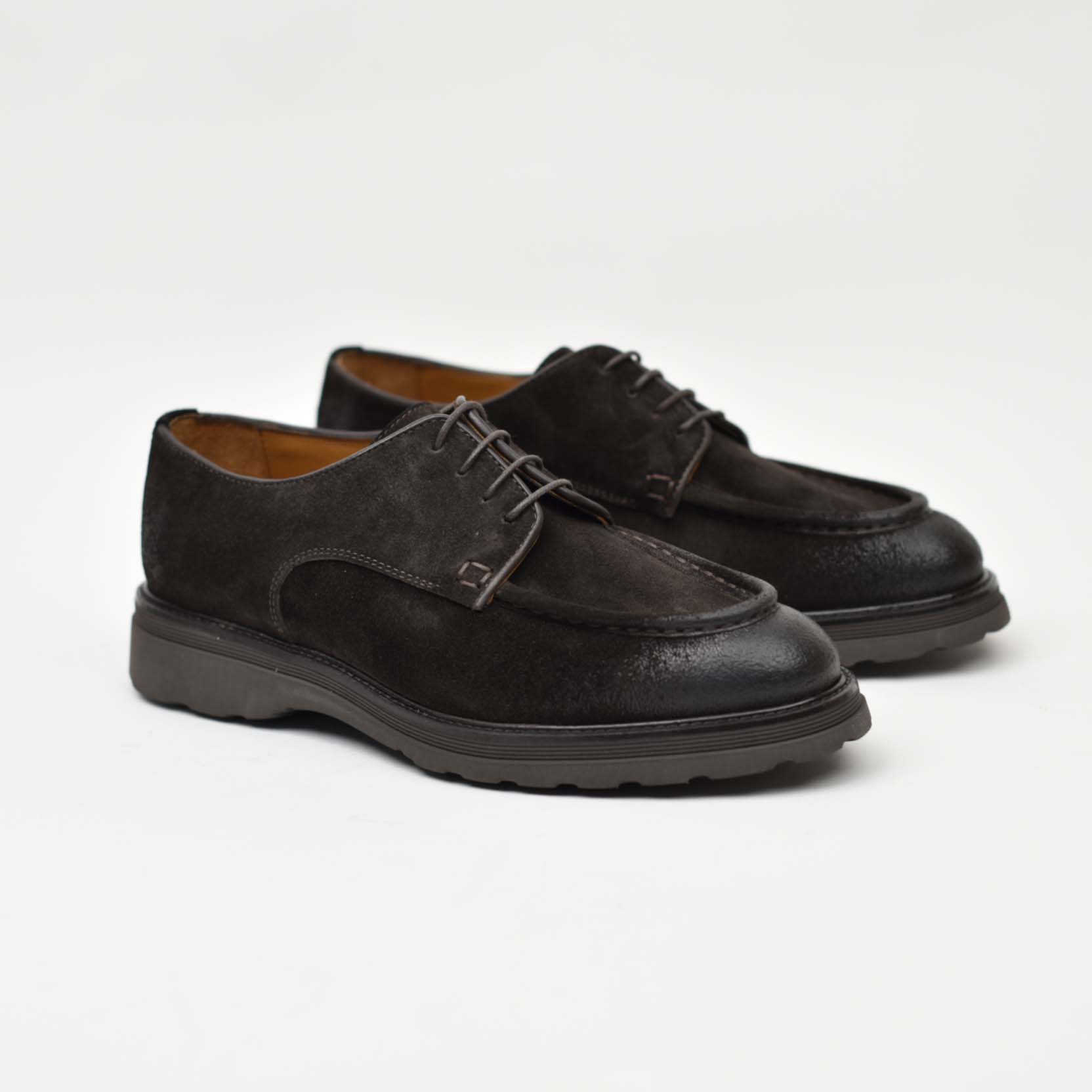 Suede Derby - Dark Brown 40-44KA