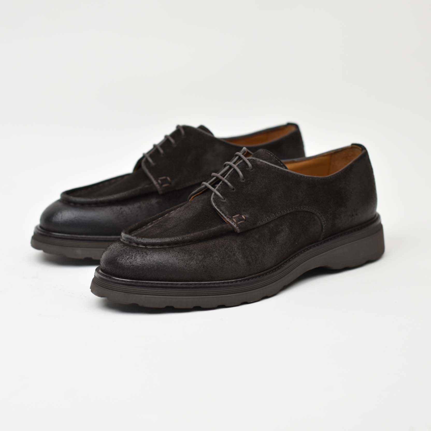 Suede Derby - Dark Brown 40-44KA