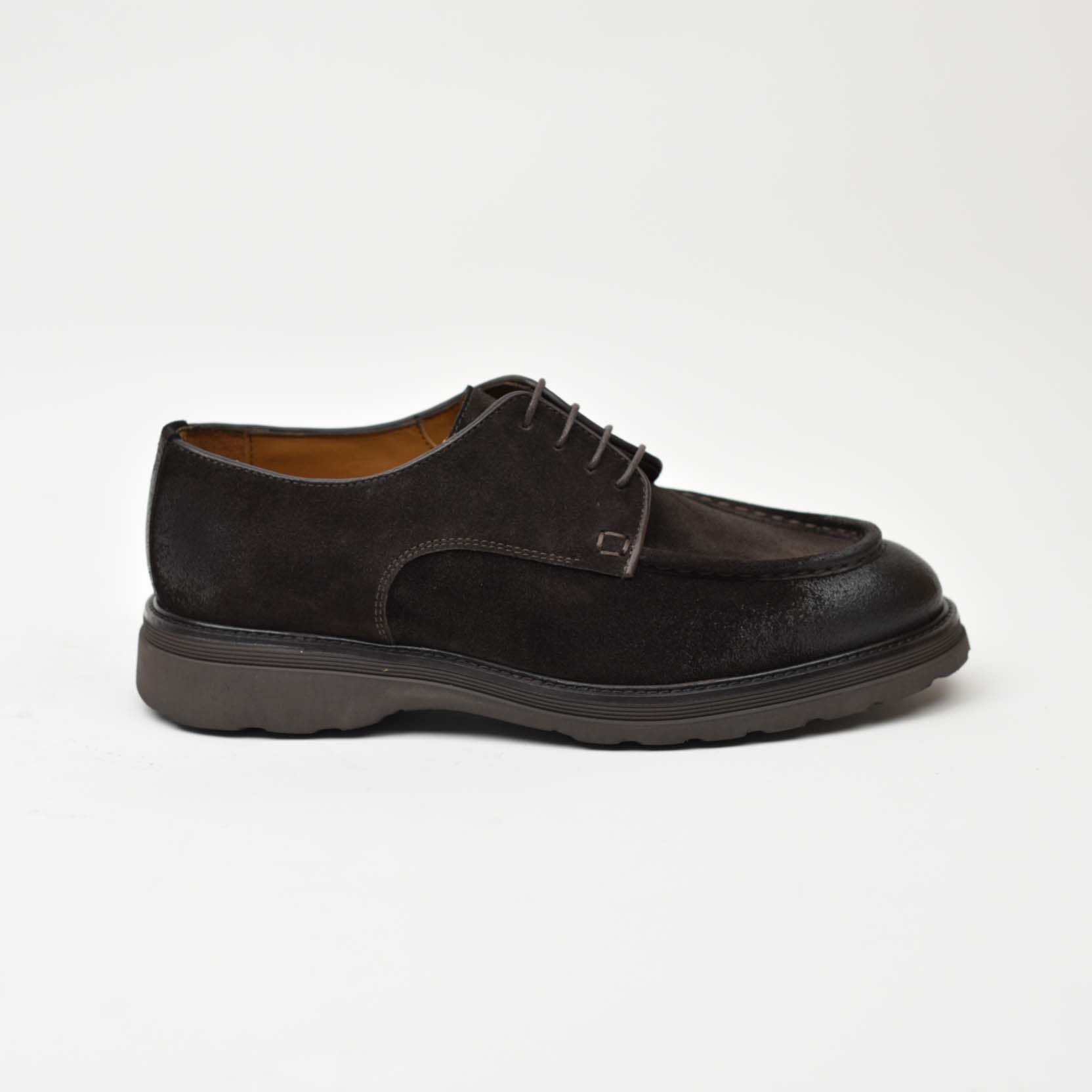 Suede Derby - Dark Brown 40-44KA