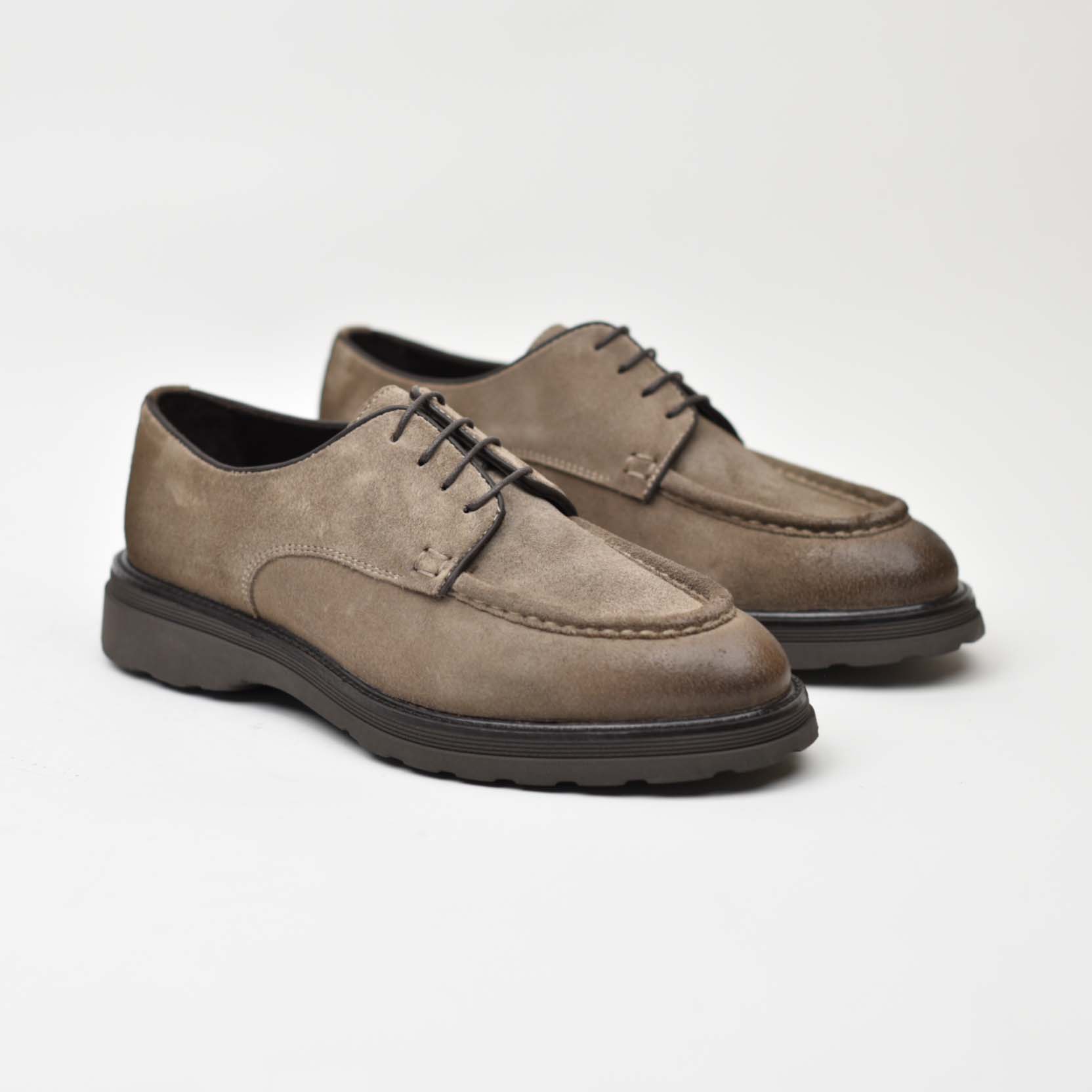 Suede Derby-Taube 40-44BE