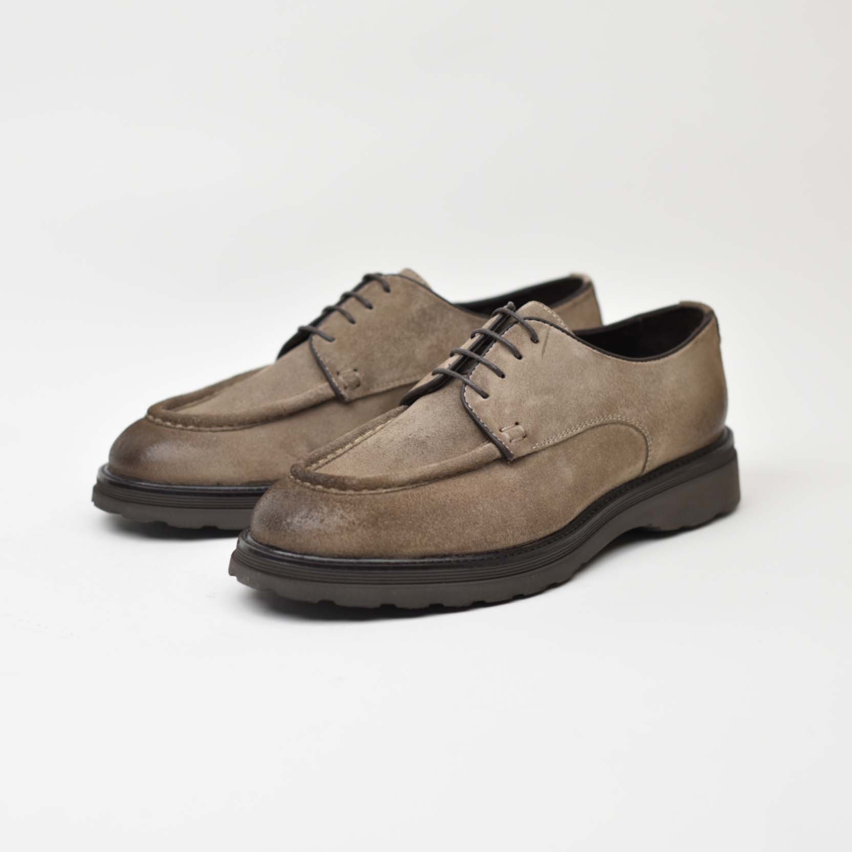 Suede Derby-Taube 40-44BE